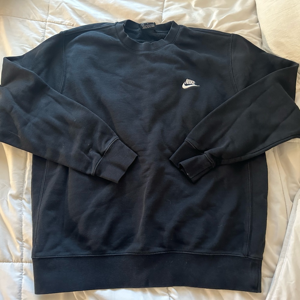 Nike black crewneck